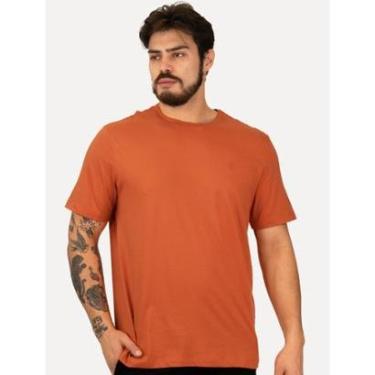 Imagem de Camiseta Individual Masculina Comfort Logo Laranja Médio-Masculino
