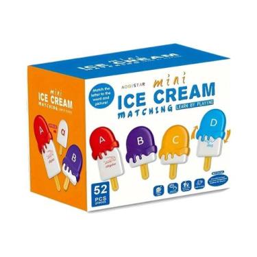 Imagem de Brinquedos De Sorvete Com Letras Do Alfabeto Para Meninos E Meninas, J