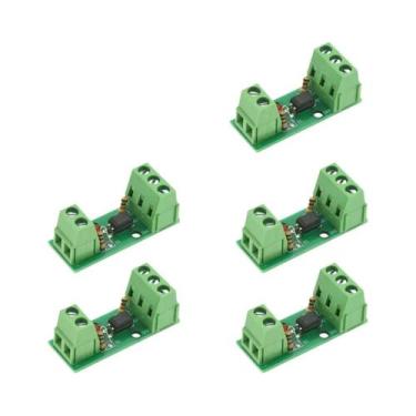 Imagem de Módulo De Isolamento Optoacoplador De 1 Canal PC817 3V-5V 12V 24V Isol