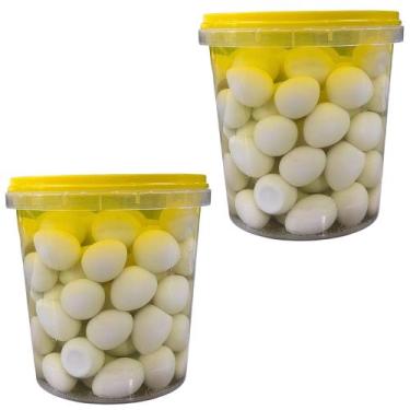 Imagem de 02 X Ovo De Codorna Em Conserva 1kg P. Líq./600g P. Drenado - Naturinn