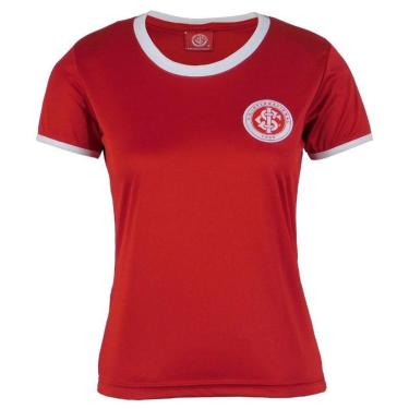 Imagem de CAMISA BABY LOOK INTERNACIONAL DRY LICENCIADA VERMELHA FEMININA-Feminino