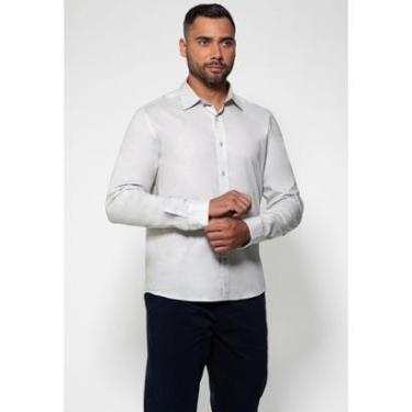 Imagem de Camisa Social Basica M/l Branco-Masculino