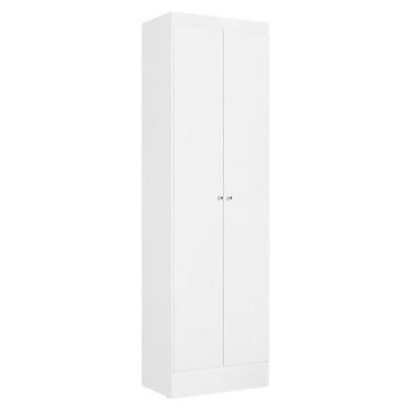 Imagem de Armário Multiuso 2 Portas Space Branco Acetinado - THB