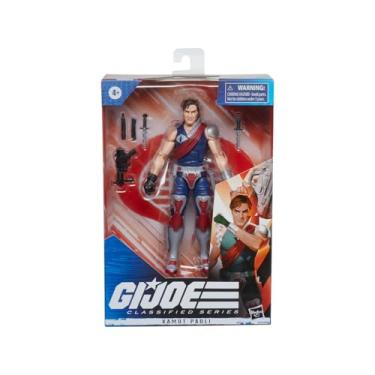 Imagem de G.I. Joe, Action Figure, Xamot Paoli, Classified Series - Figura Retrô com Acessórios e 15 cm - A partir de 4 Anos