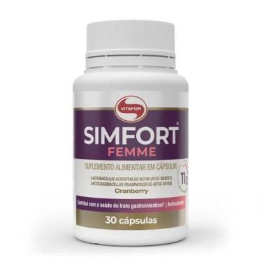 Imagem de Probiótico simfort femme (cranberry) - 30 cápsulas - vitafor
