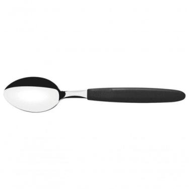 Imagem de Colher Para Sobremesa Tramontina Ipanema Inox Preto