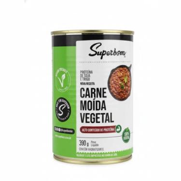 Imagem de Carne Moída Vegetal Superbom Lata 390g