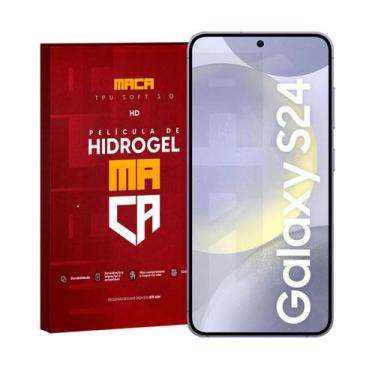 Imagem de Película Hidrogel Frontal Galaxy S24 P/ Capinha Transparente - MACA