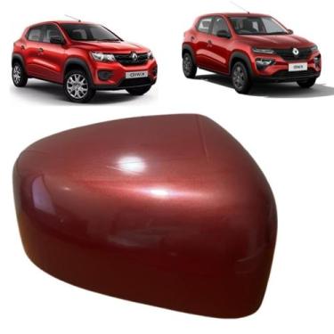 Imagem de Capa retrovisor kwid vermelho fogo direito - RENAULT