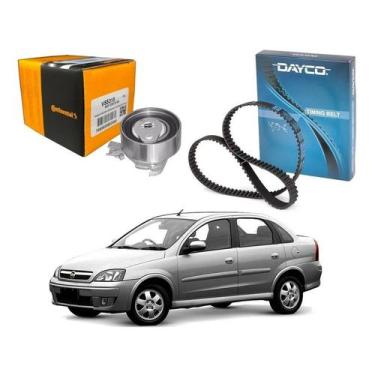 Imagem de Kit Correia Dentada Tensor Corsa Novo Sedan 1.8 2003 A 2009 - Dayco