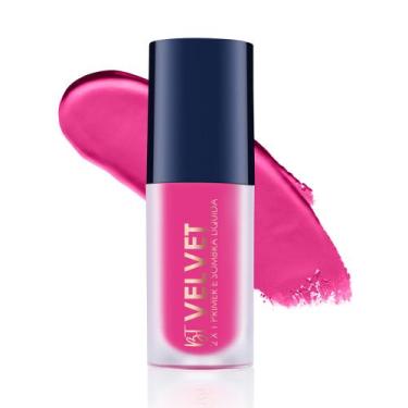 Imagem de Sombra Liquida e Primer BT Velvet - Bruna Tavares Cor:Pink