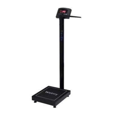 Imagem de Balança Eletrônica 200Kg Academia Fitness Bivolt - RAMUZA