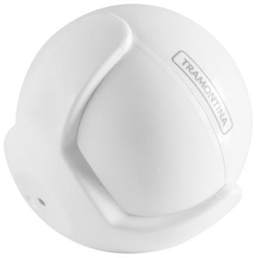 Imagem de Sensor de Presença sem Fio RF com Detecção por Infravermelho Branco Tramontina