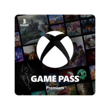Imagem de Cartão Presente Digital Xbox Game Pass Premium Assinatura de 3 Meses R