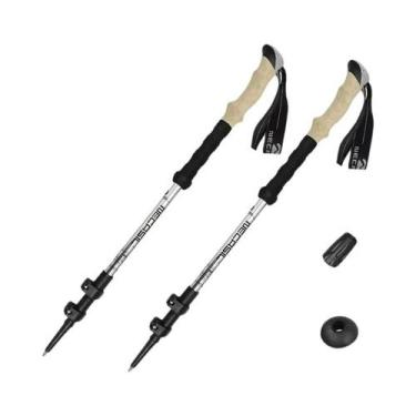 Imagem de Bastões De Trekking Telescópicos De Alumínio Ultraleves 2PCS, Bastões 