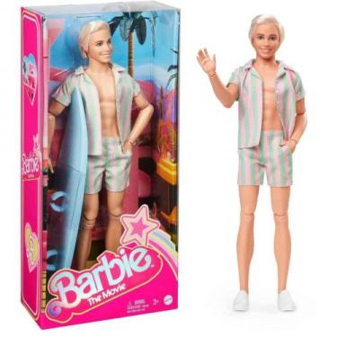 Imagem de Boneco Ken Barbie O Filme Dia Perfeito Surfista Original Mattel Hpj97