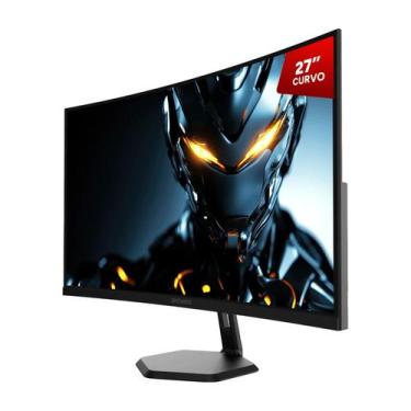 Imagem de Monitor Gamer PCYES Quartzo Q27C 27" Curvo Fhd Va 100HZ 5MS Hdmi/Vga F