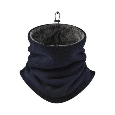 Imagem de Gola De Fleece Unissex Para Esportes De Inverno, Cachecol Protetor Con