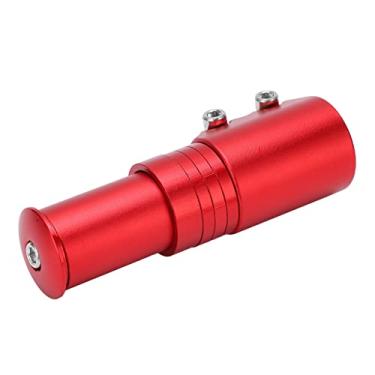 Imagem de Extensor de haste de garfo de bicicleta, elevadores de haste de bicicleta firma liga de alumínio de alta resistência para bicicleta de estrada para garfo de 28,6 mm / 1,13 pol.(vermelho)