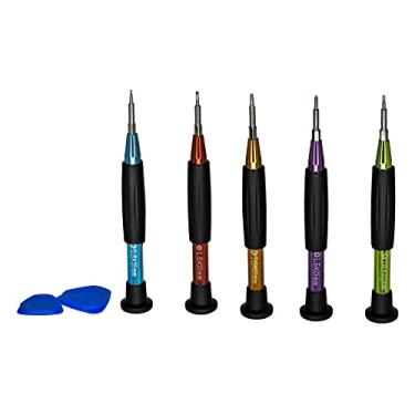 Imagem de Kit chave torx 6 peças coloridas para celular
