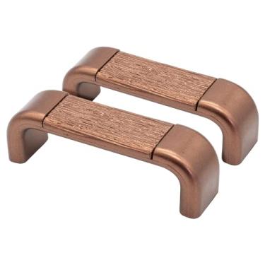 Imagem de 2 Peças Puxador Colonial Alça Para Gaveteiro Baú Cobre 64mm