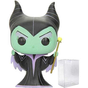 Imagem de Disney Série 1: Bela Adormecida – Boneco Funko Pop! de vinil da Malévola (inclui capa protetora de caixa pop) compatível)