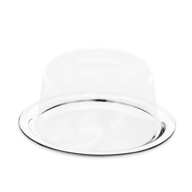 Imagem de Queijeira Redonda 21cm de Aço Inox Up Home - UD020