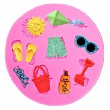 Imagem de Molde De Silicone Praia