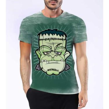 Imagem de Camiseta Camisa Frankenstein Monstro Morto Vivo Henry Hd 3 - Estilo Kr