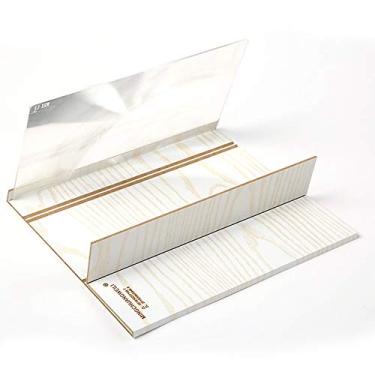 Imagem de Amplificador de tela HD de 12 polegadas para smartphone lupa, tela ampliadora antiradiação para celular, amplificador de tela de vídeo de filme com suporte de grão de madeira, clipe estável, branco