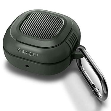 Imagem de Spigen Rugged Armor Compatível com Galaxy Buds Core (2025) / Buds FE (2023) / Buds2 Pro (2022) / Buds 2 / Buds Pro/Buds Live Capa - Verde Militar