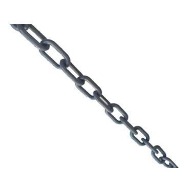 Imagem de 25 Mt Corrente Plástica Isolamento Calha Chuva Elo Pequena Cinza