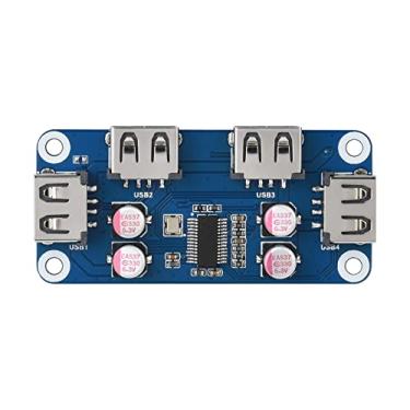 Imagem de Waveshare USB HUB HAT (B) for Raspberry Pi Series Extended 4x USB 2.0 Ports
