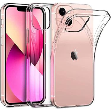 Imagem de Capa transparente de silicone TPU para iPhone 13 Pro Max 12 Mini 11 13Pro 12Pro XS X XR SE 2020 2022 7 8 Plus 6S,A,Para iPhone 5 5S SE