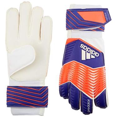 Imagem de Luvas de goleiro Adidas Performance Predator Replique, Night Flash Purple/Solar Red/White, Size 11