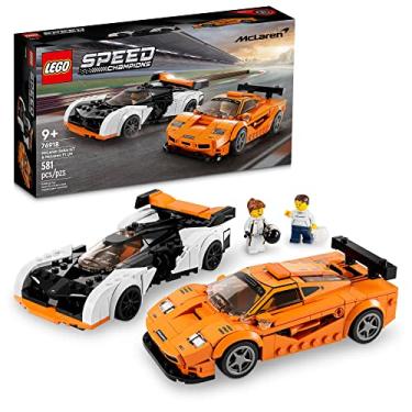 Imagem de LEGO® Speed Champions McLaren Solus GT e McLaren F1 LM 76918; Conjunto de Construção (581 Peças)