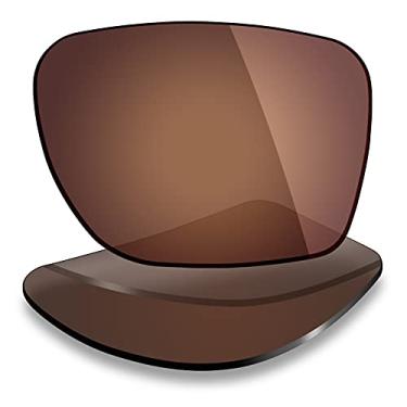 Imagem de Mryok Lentes de reposição para Oakley Sylas OO9448-57 mm - Opções, Polarizado - Marrom Bronze, One Size