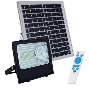 Imagem de Refletor Solar De Led 100W Super Holofote 6500K Ip67