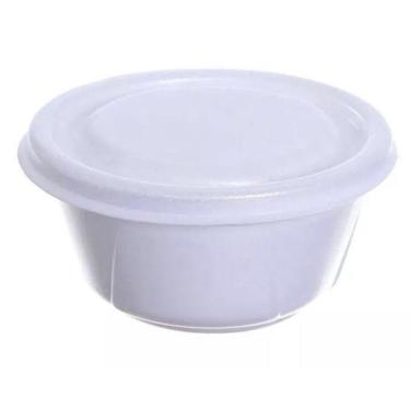 Imagem de Pote Térmico Cumbuca Isopor 200ml C/tampa - 100 Unidades Copobras