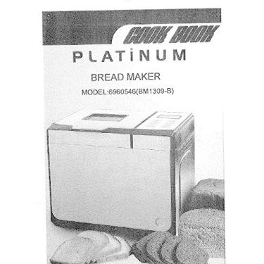 Imagem de Manual de instruções para máquina de pão Platinum Manual de instruções (modelo: 6960546) Reimpressão