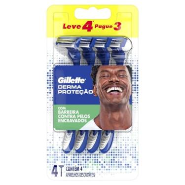 Imagem de Aparelho Barbear Gillette Prestobarba Derma Proteção C/4