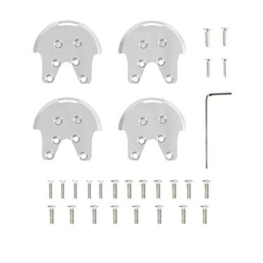 Imagem de MOUDOAUER 4 PCS Drone Metal Motor Mount Base Protective Plate for DJI Phantom 3/2 Spare Part