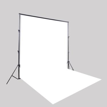 Imagem de Cenários fotográficos brancos sem cintura  fundo fotográfico para estúdio fotográfico