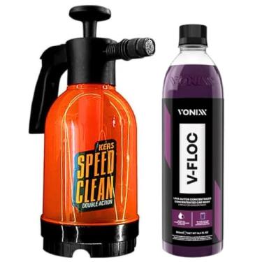 Imagem de Vonixx Shampoo espuma V floc 500ml + Pulverizador Speed Snow foan manual Kers
