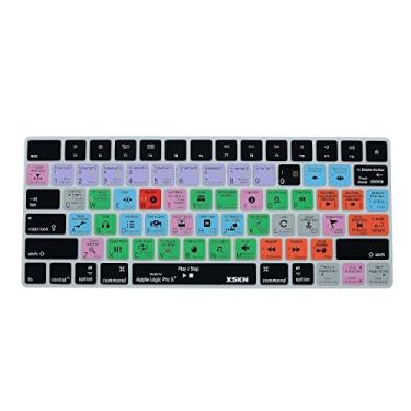 Imagem de XSKN As películas de silicone para teclado Logic Pro X 10 são compatíveis com o teclado Apple Magic (MLA22LL/A) Layout dos EUA