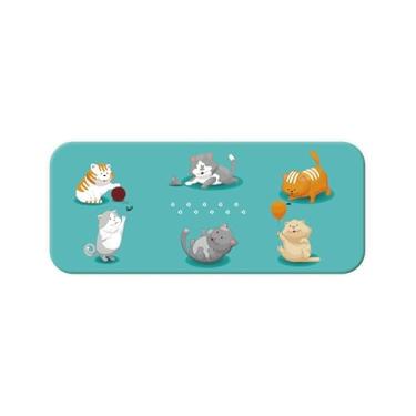 Imagem de Mouse Pad Gamer Gatinho Unicornio cute 90x40 speed mousepad gamer Extra Grande (4)