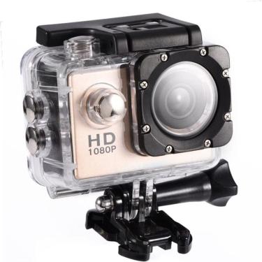 Imagem de Câmera esportiva submersível Full HD 1080p de vídeo 12MP