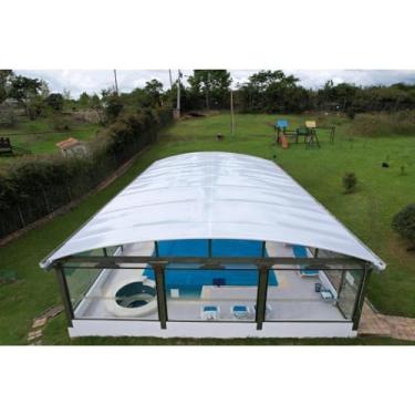 Imagem de Chapa de Policarbonato Alveolar Uv 6mm 2,95x2,10m