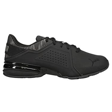 Imagem de PUMA Mens Viz Runner Graphic Sneakers Shoes Casual - Black - Size 11.5 M