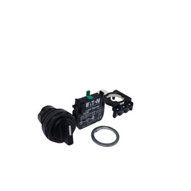 Imagem de Botão Comut.Com/Trava 1X60 Com.K Curto Preto 2pos. PT.N - Eaton Eaton